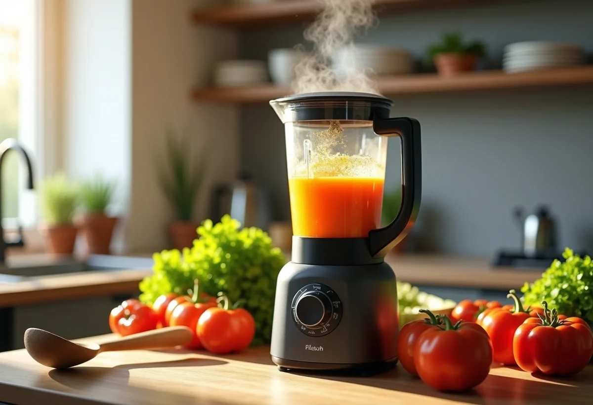 3 recettes de soupe au blender chauffant