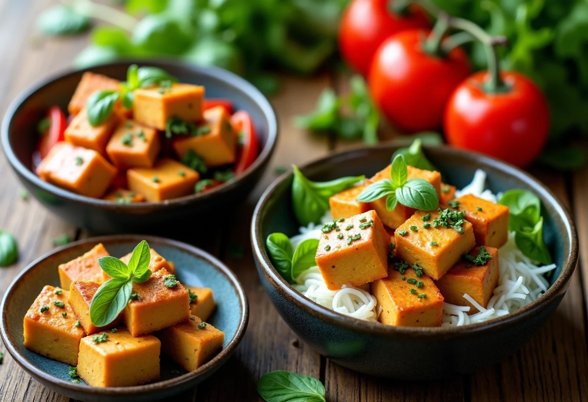 Mes 3 meilleures recettes avec du tofu ferme (nature)