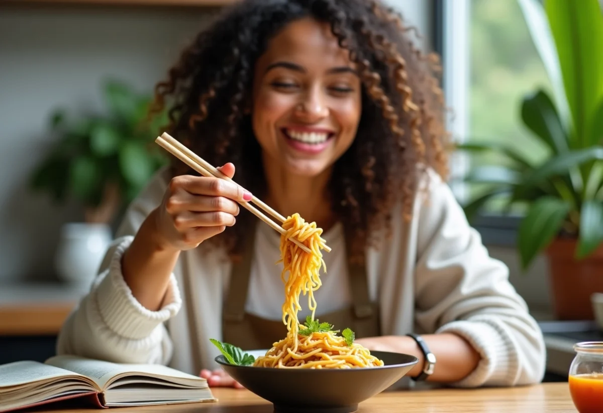 Pad thaï vegan inspiré de l’ayurvéda