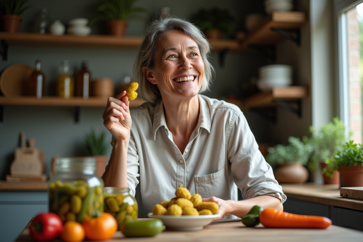 Effets de la consommation de cornichons fermentés sur la santé